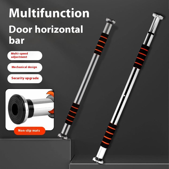 Door Mounted Punch Free Pull Up Bar Indoor Fitness Equipment
