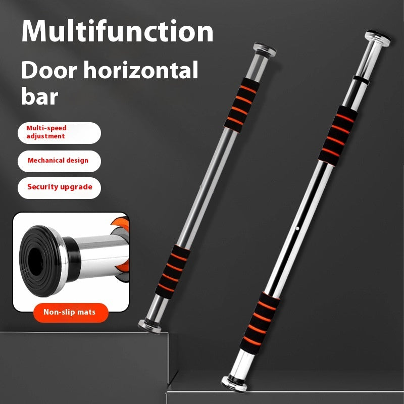 Door Mounted Punch Free Pull Up Bar Indoor Fitness Equipment