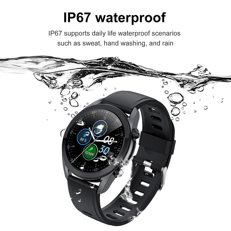 Bluetooth Smartwatch Women Men Waterproof Fitness Health Tracker Watch
