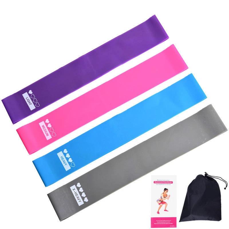 Resistance Bands Elastic Booty Bands Fitness Gym Yoga Workout Set