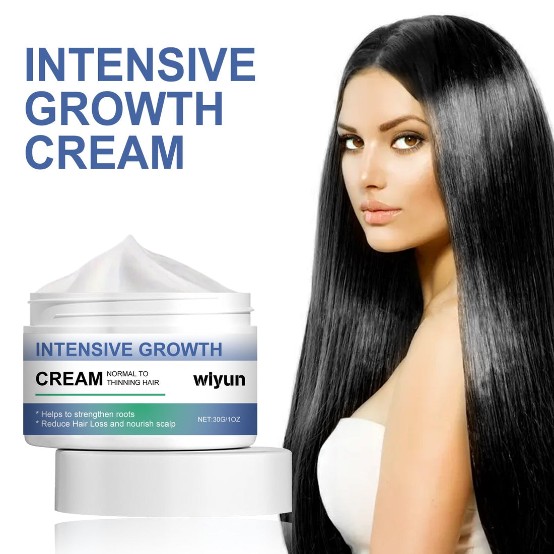 Hair Growth Cream Scalp Nourish Repair Thickening Hair Care Treatment