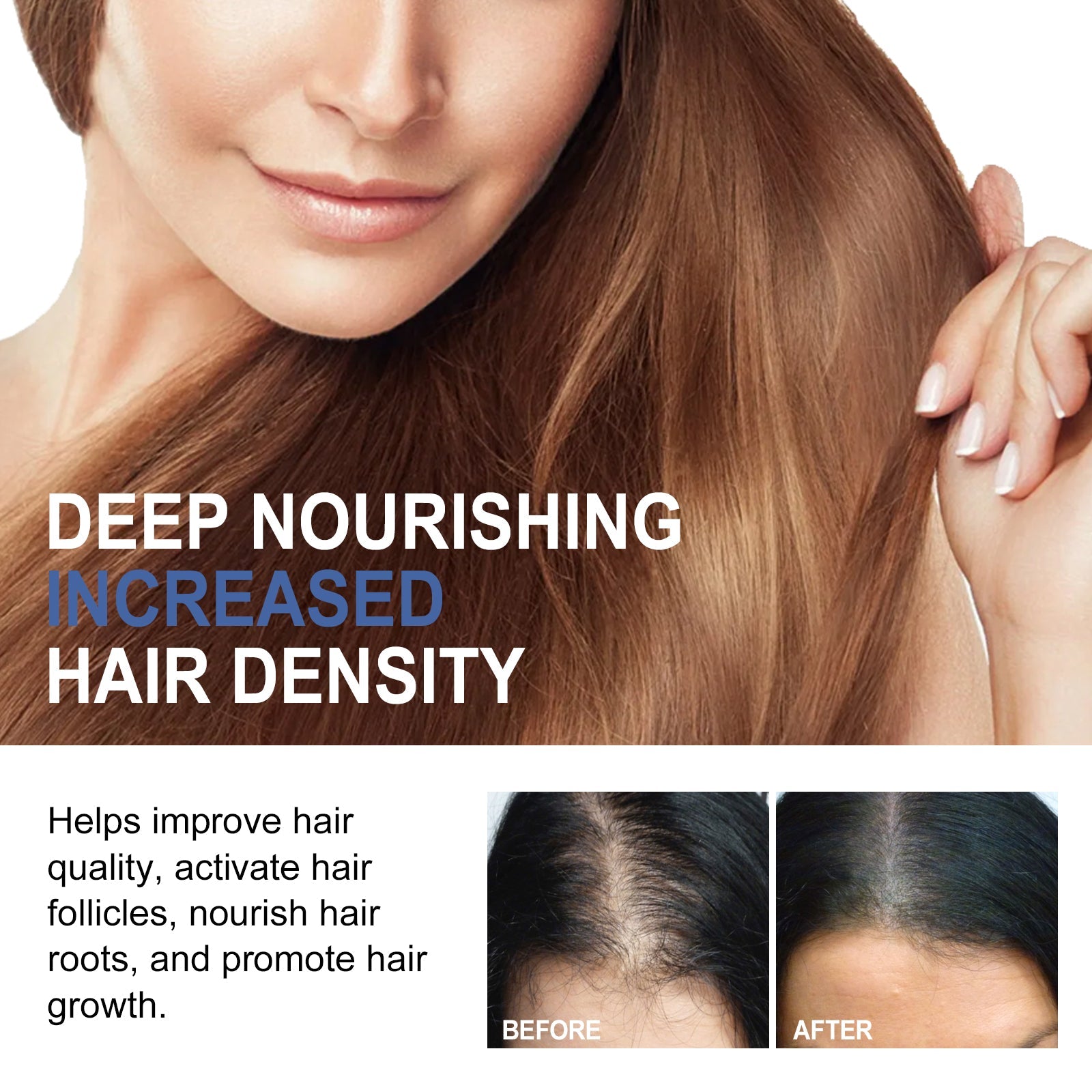 Hair Growth Cream Scalp Nourish Repair Thickening Hair Care Treatment