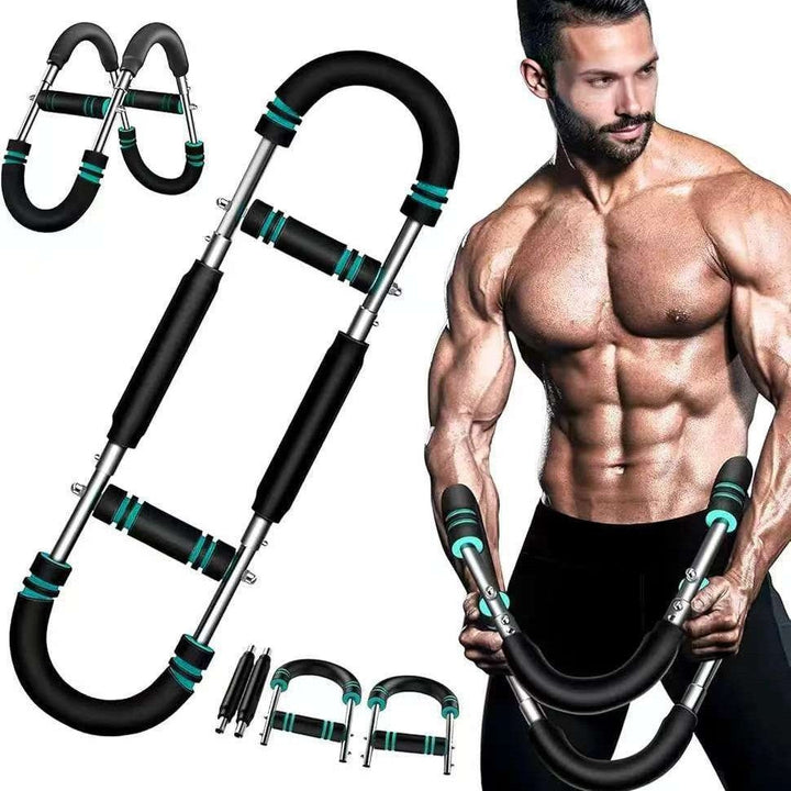 Adjustable U Shaped Arm Chest Strength Trainer Fitness Equipment
