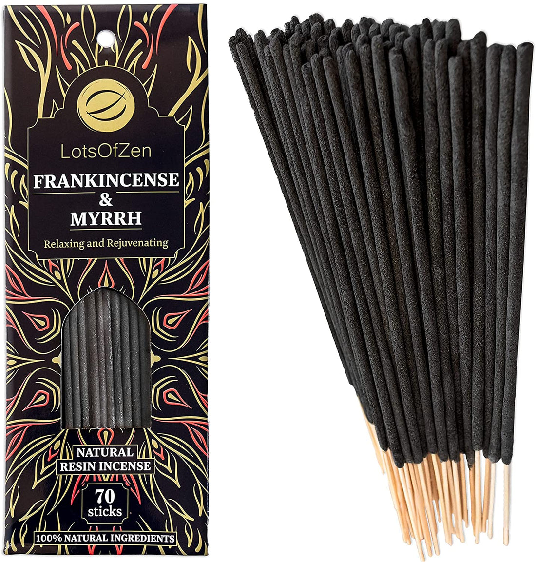 Frankincense and Myrrh Incense Sticks (70 Pack)