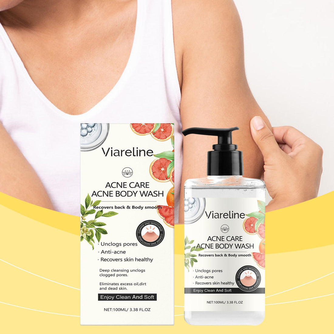 Soothing Repair Hydrating Shower Gel Body Cleansing Moisturizing Care