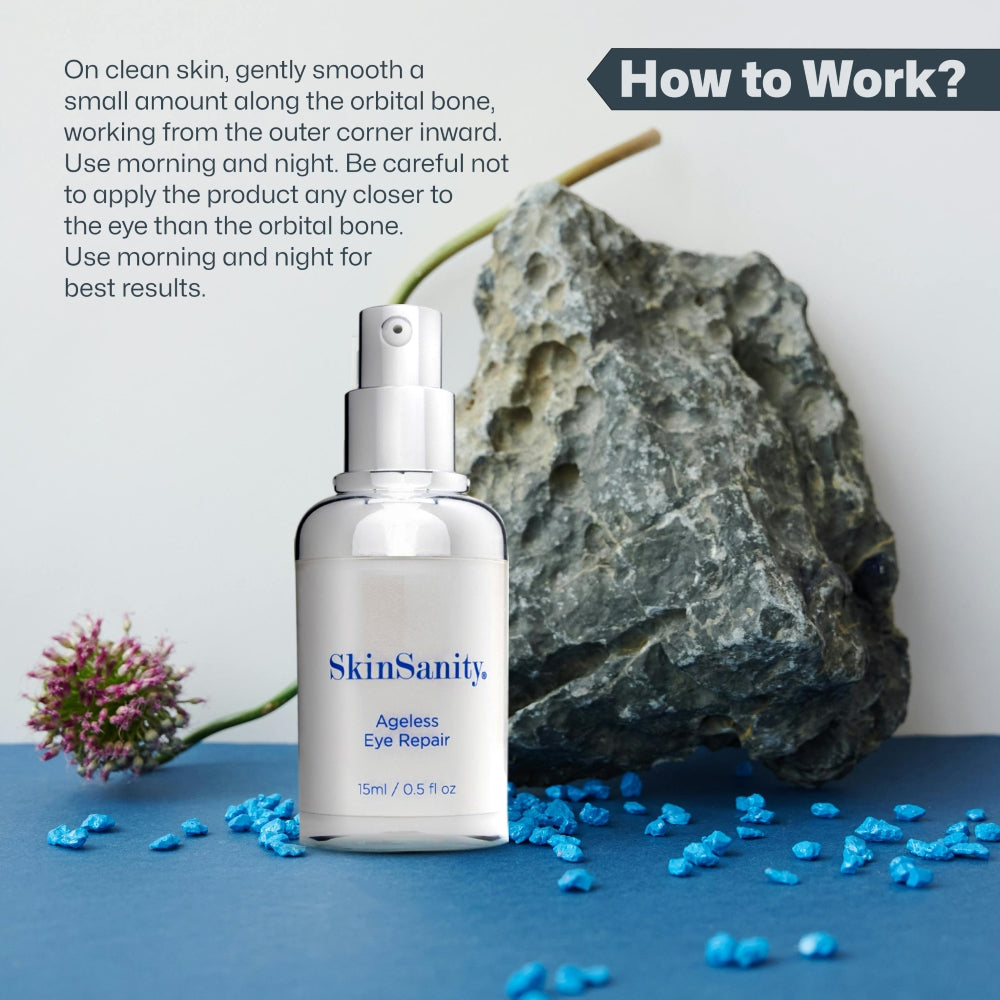 Eye Repair Serum with Hyaluronic Acid and Marine Algae 0.5 fl oz