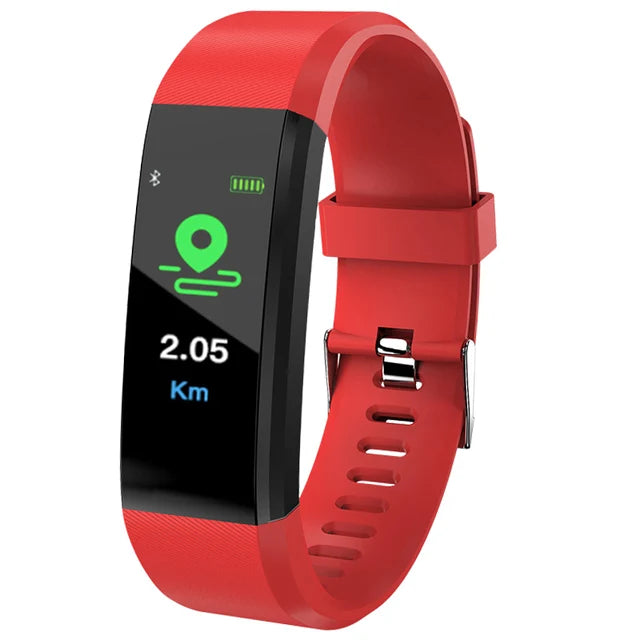 Smart Watch Heart Rate Blood Pressure Fitness Tracker Sport Unisex