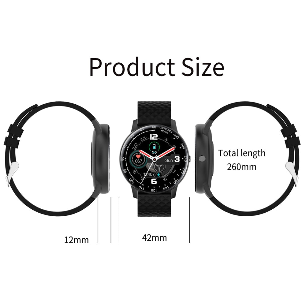 Smart Watch Fitness Tracker Heart Rate Blood Pressure Monitor Smartband