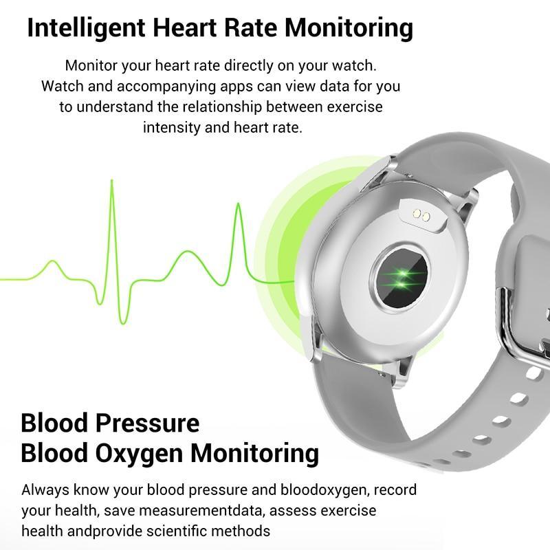 Luxury Smart Watch 1.3 Color Screen Heart Rate Blood Pressure