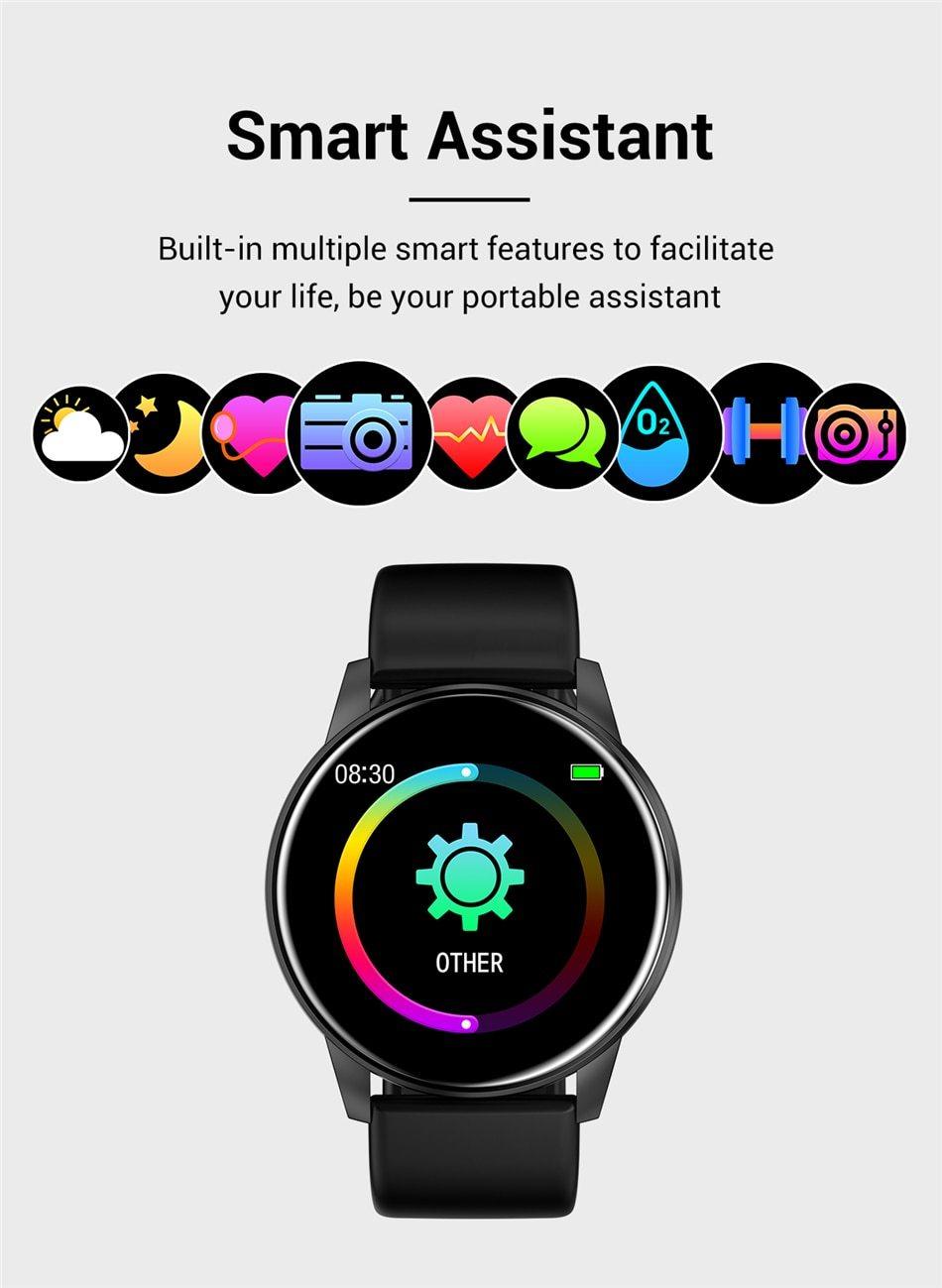 Luxury Smart Watch 1.3 Color Screen Heart Rate Blood Pressure