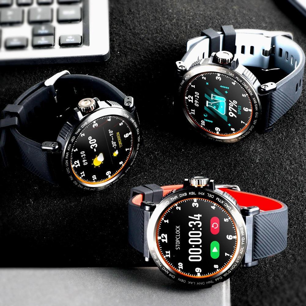 IP68 Waterproof Smart Watch Touch Screen Fitness Tracker Men Women