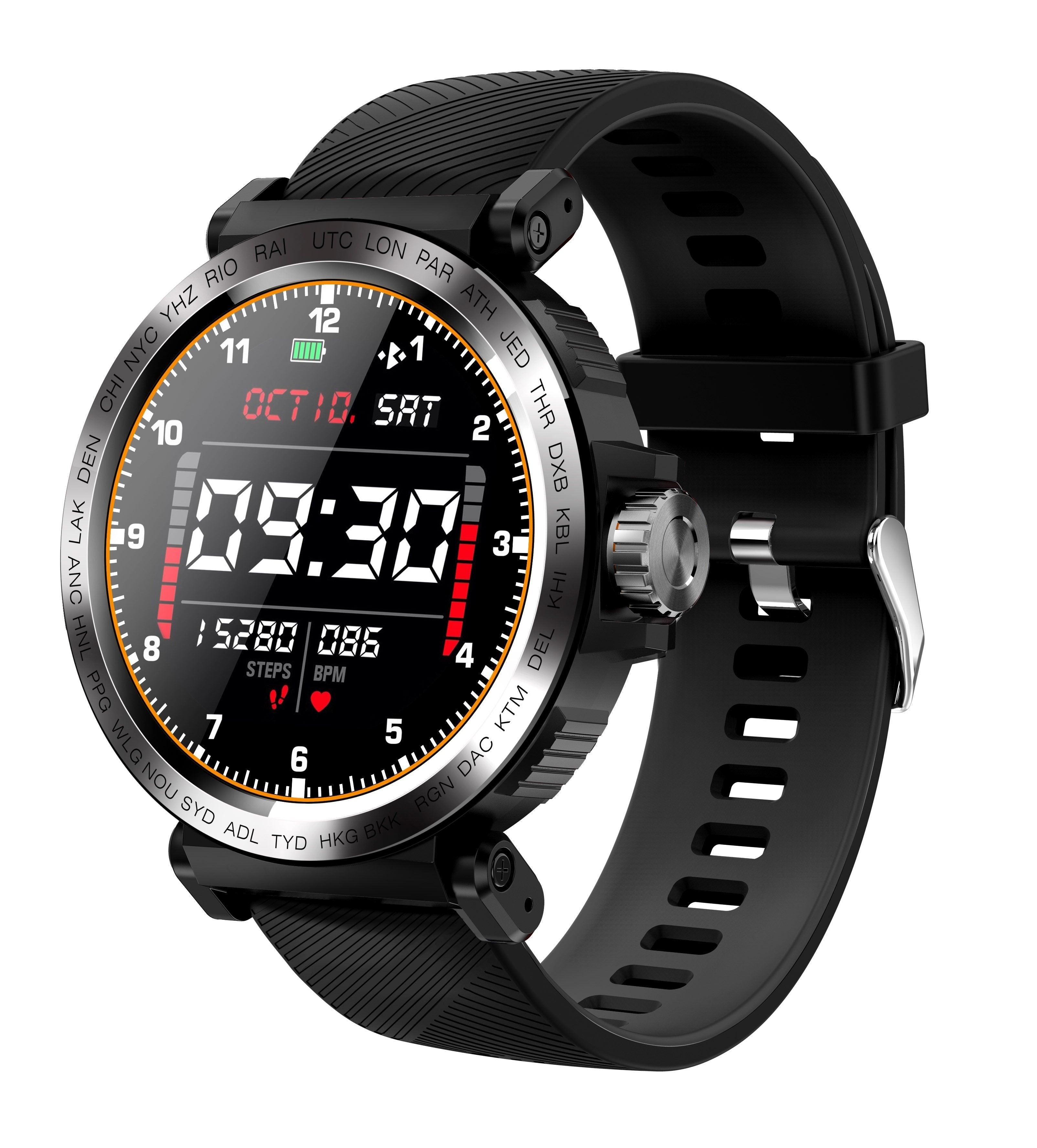 IP68 Waterproof Smart Watch Touch Screen Fitness Tracker Men Women