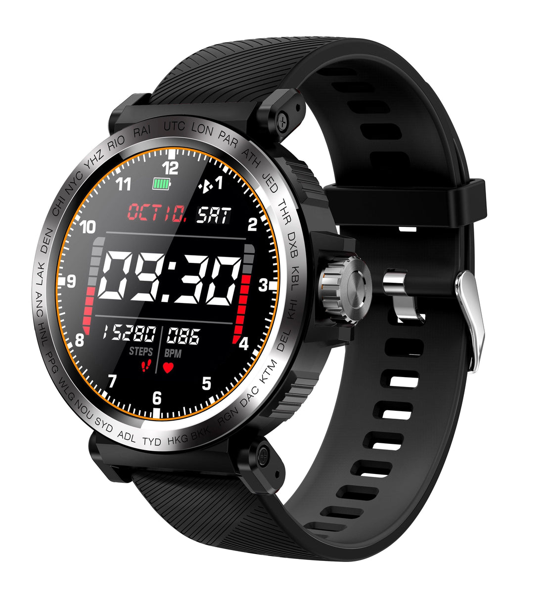 IP68 Waterproof Smart Watch Touch Screen Fitness Tracker Men Women