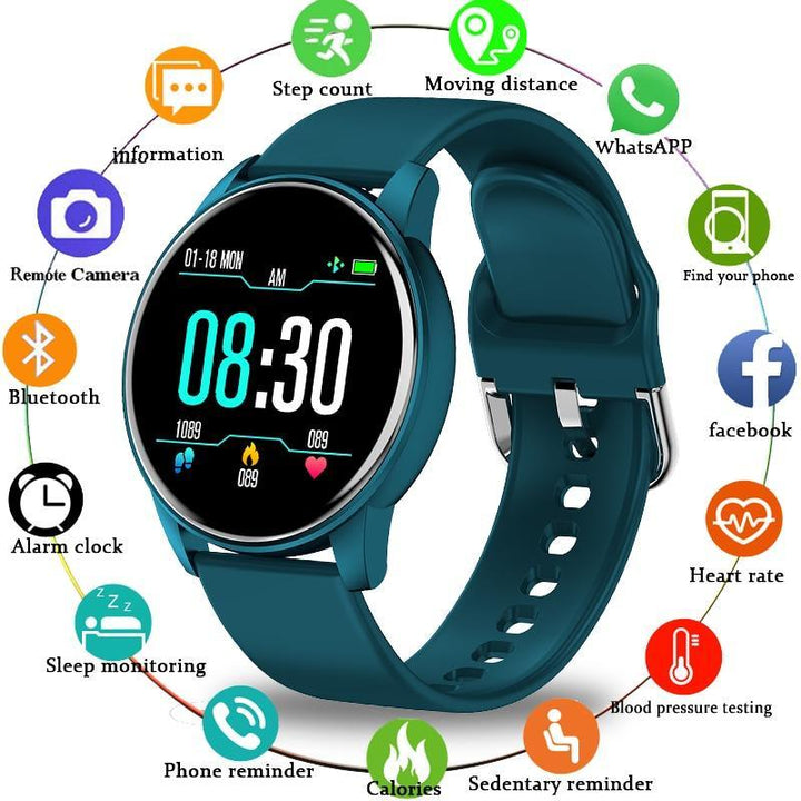 Luxury Smart Watch 1.3 Color Screen Heart Rate Blood Pressure