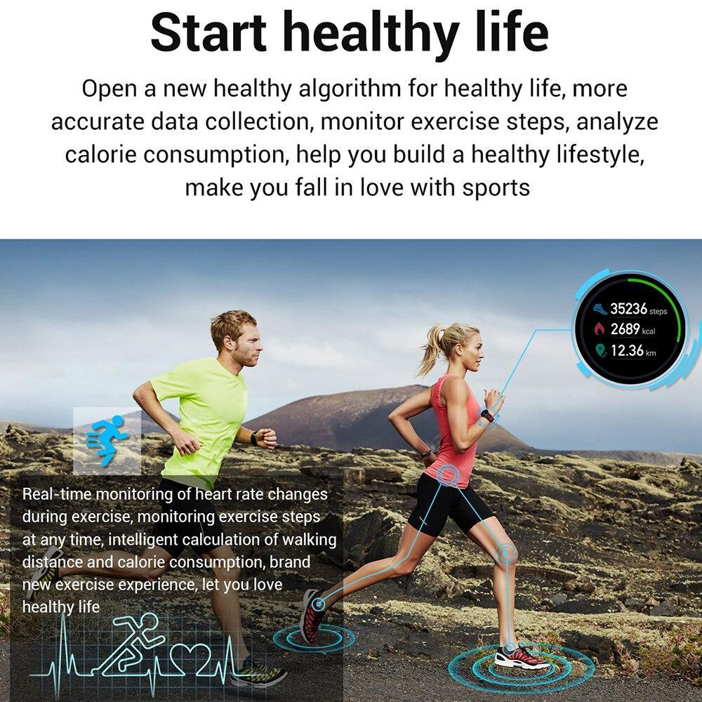 Professional Smart Watch IP68 Waterproof Fitness Tracker Heart Rate Monitor
