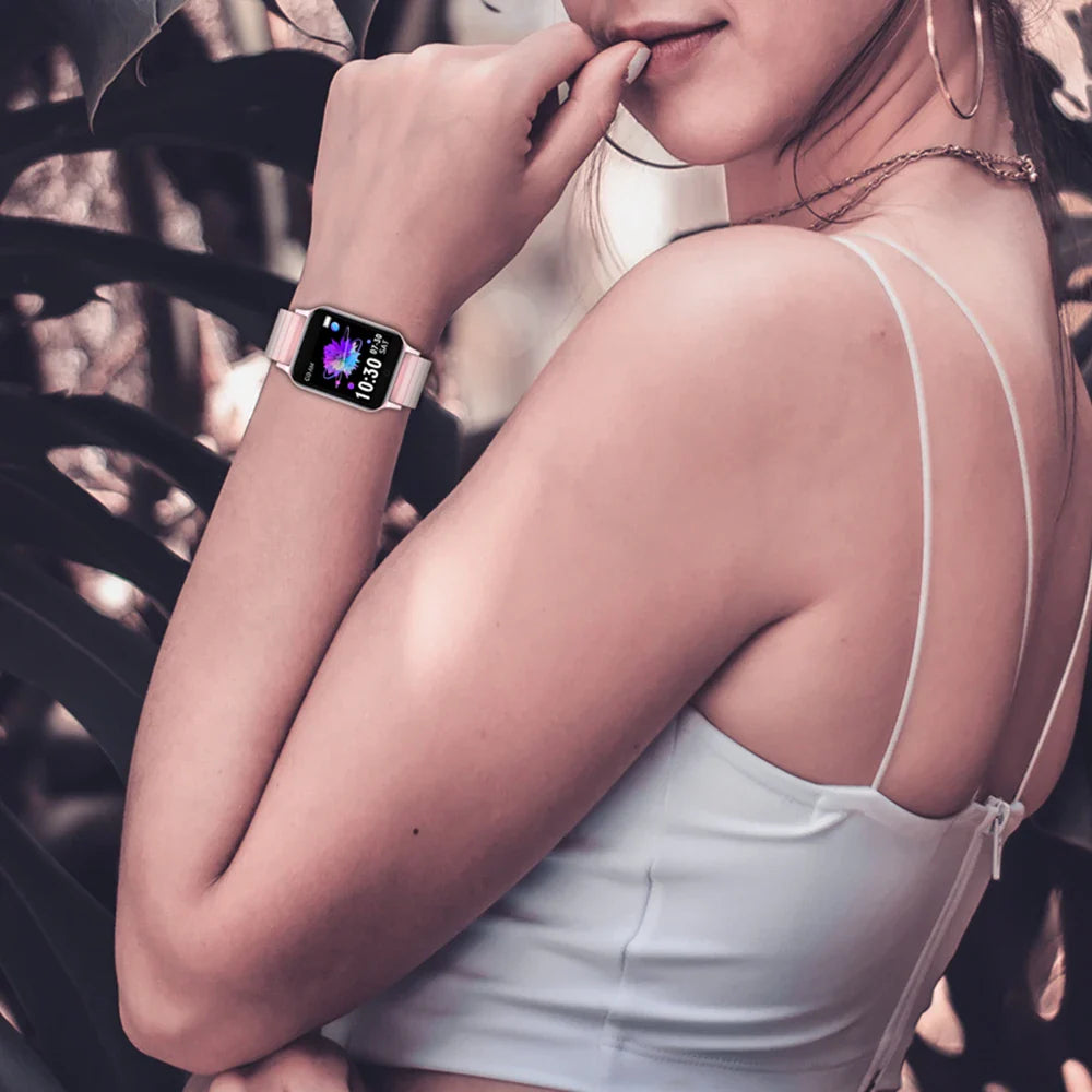 T96 Body Temperature Smart Watch Heart Rate Blood Pressure Tracker