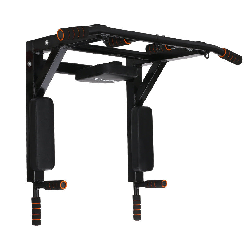 Wall Mounted Sandbag Rack Pull Up Bars Fitness Training Equipment