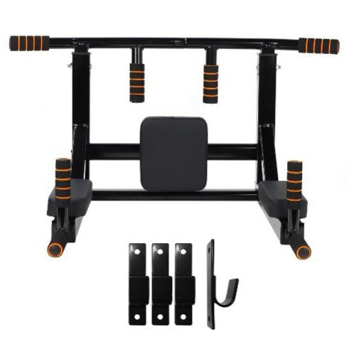Wall Mounted Sandbag Rack Pull Up Bars Fitness Training Equipment