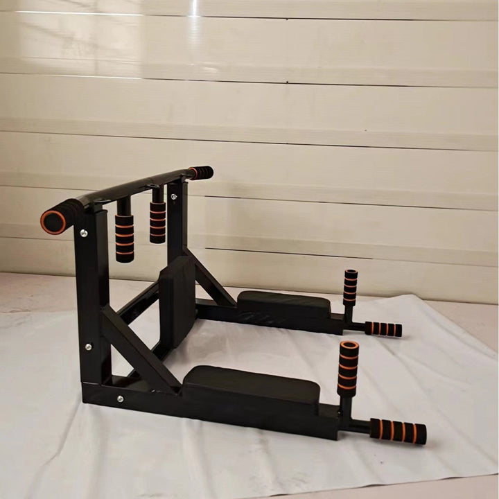 Wall Mounted Sandbag Rack Pull Up Bars Fitness Training Equipment