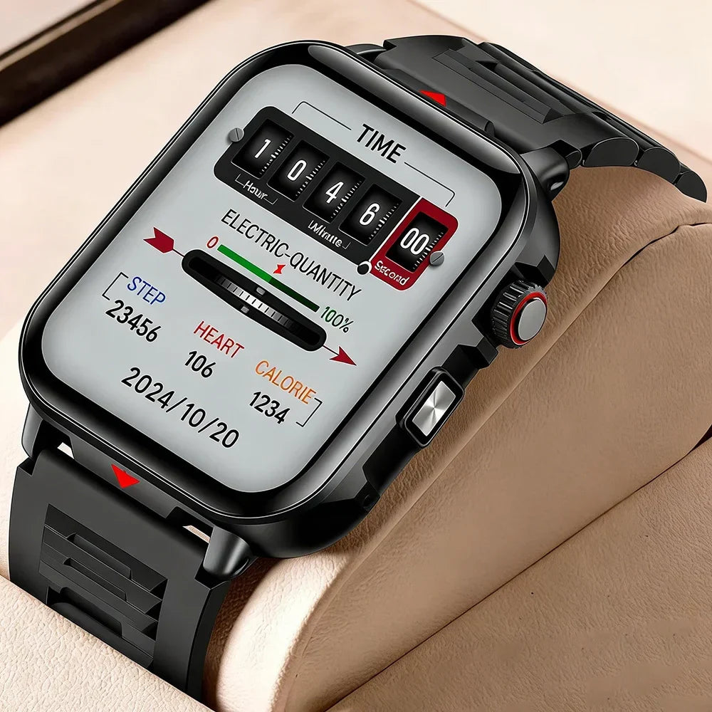 Electronic Smart Watch BT Call Heart Rate Fitness Tracker Waterproof