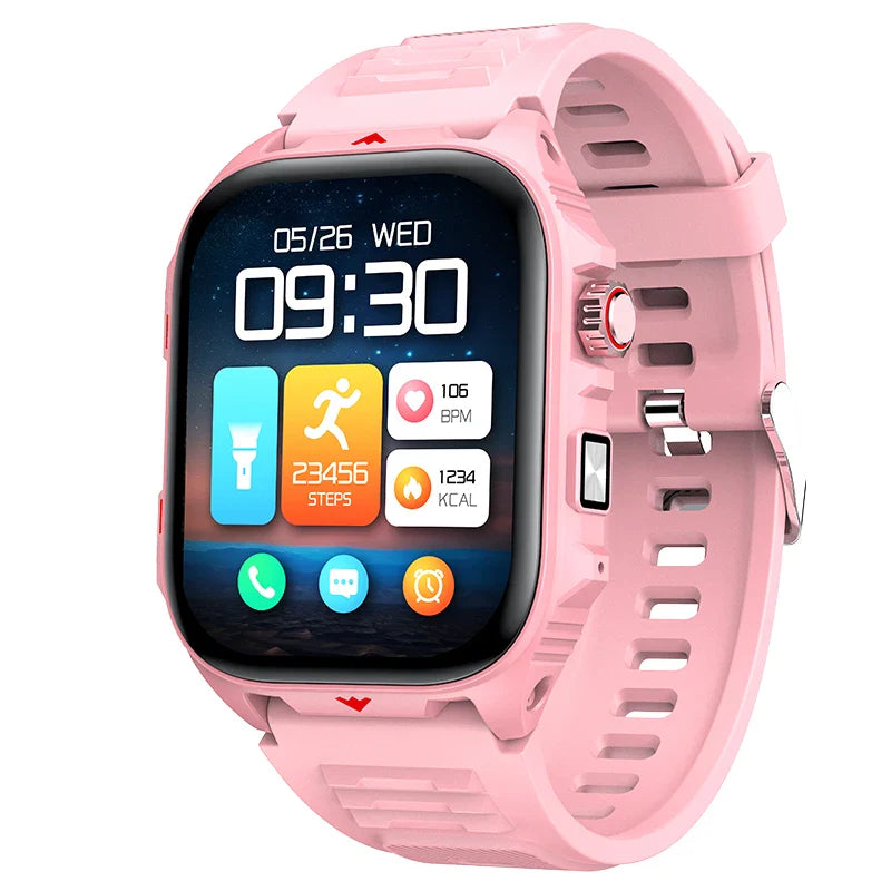 Electronic Smart Watch BT Call Heart Rate Fitness Tracker Waterproof