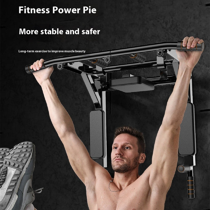 Wall Mounted Sandbag Rack Pull Up Bars Fitness Training Equipment