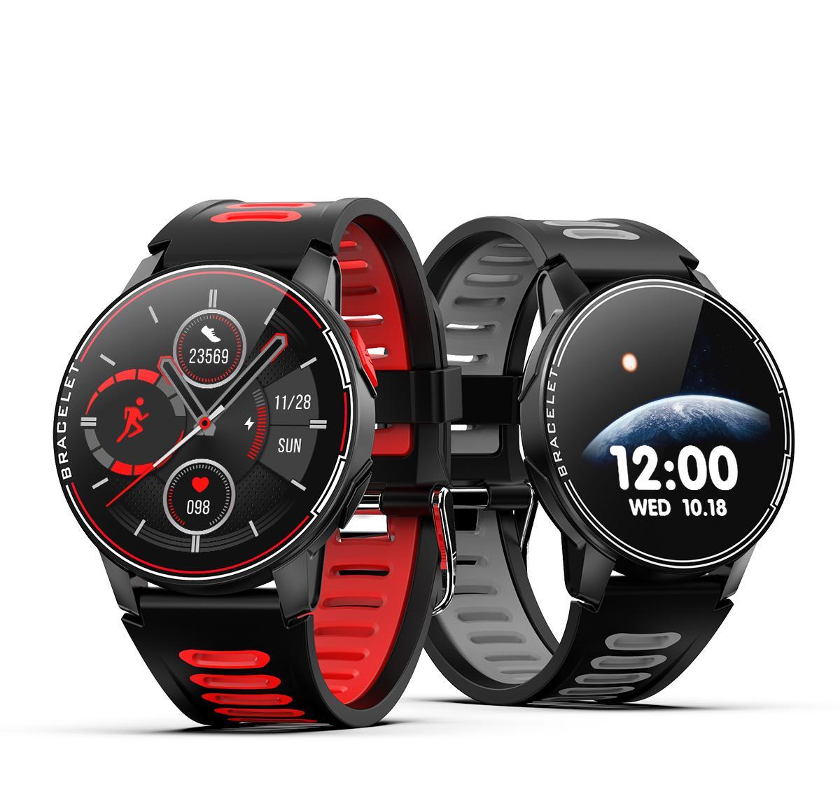 Professional Smart Watch IP68 Waterproof Fitness Tracker Heart Rate Monitor