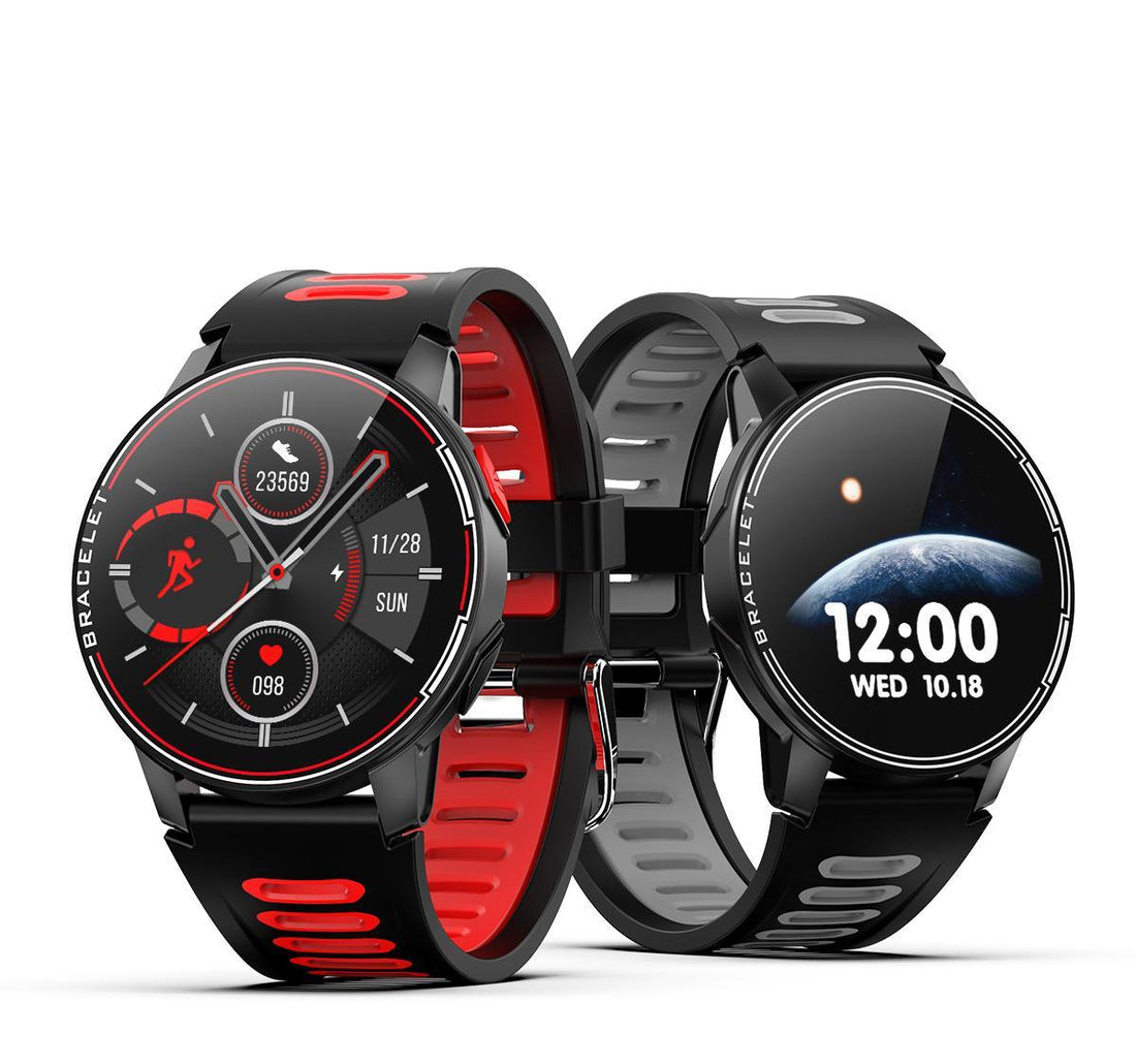 Professional Smart Watch IP68 Waterproof Fitness Tracker Heart Rate Monitor