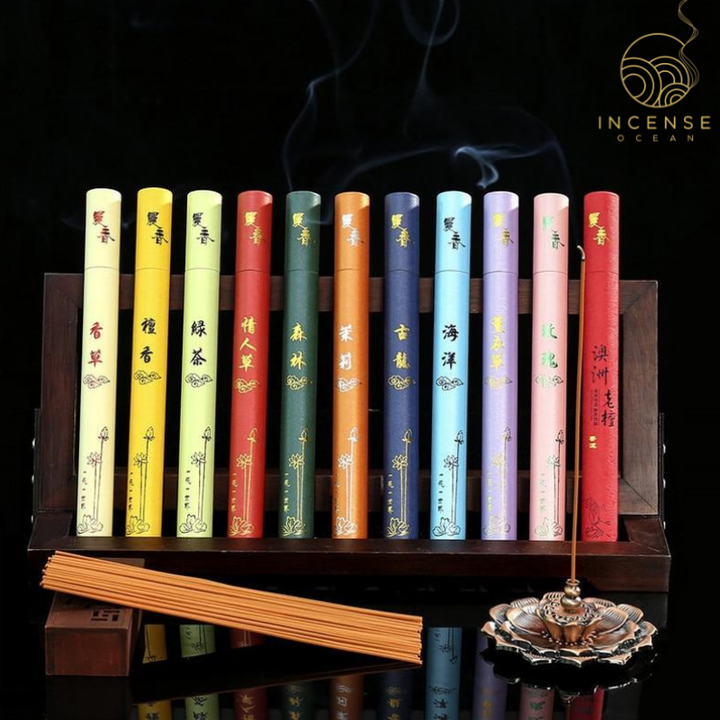 Natural Incense Sticks 40 Pack Aromatherapy Home Fragrance Relaxing