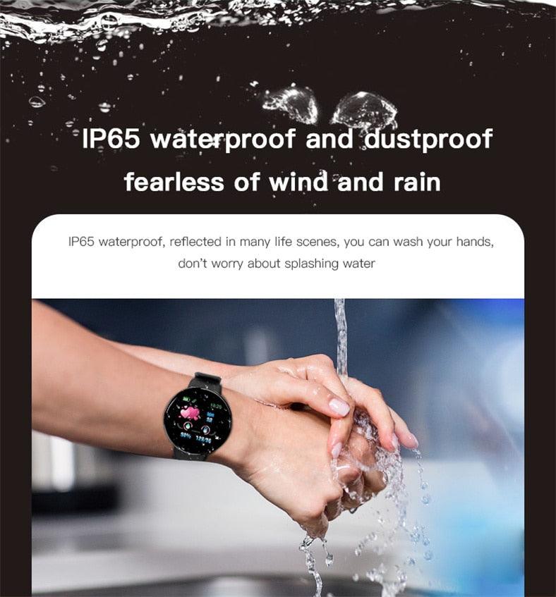 Smart Watch Heart Rate Fitness Tracker Waterproof Touch Screen Sport